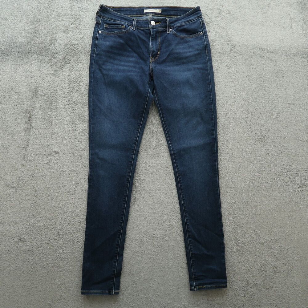 Levi's Women's Skinny Jeans - Dark Blue Denim